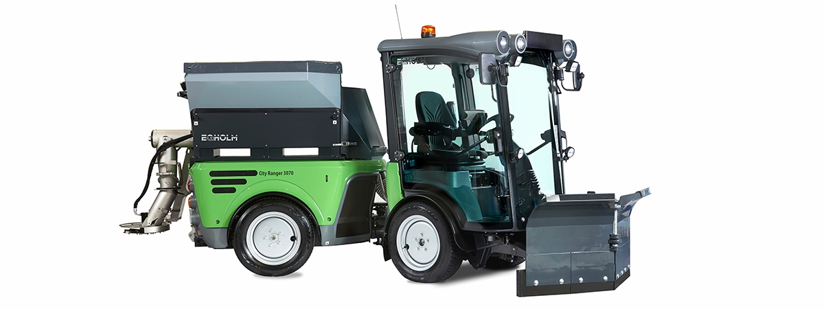 Lame chasse-neige en V pour le City Ranger 3070